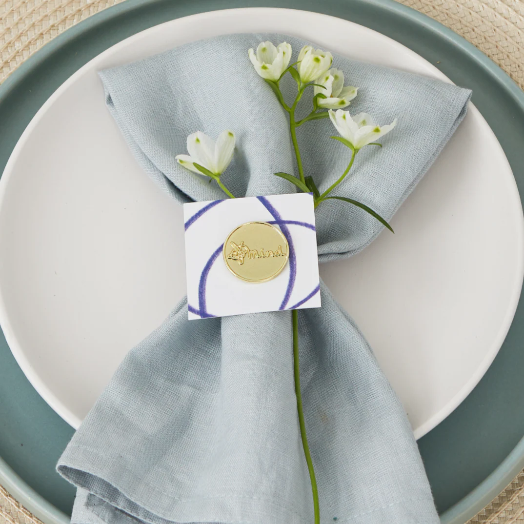 Gold Mind Pin Badges